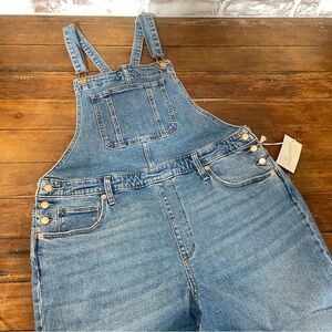Classic Denim Overalls - Blue
